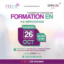 FESTIC & Simplon Sénégal – Troisième cohorte de formation sur l’E-Réputation