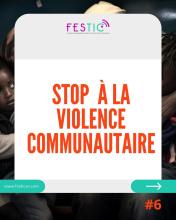 Stop à la violence communautaire : Ensemble, bâtissons la paix
