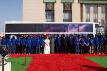 Top départ de la 2ᵉ édition de la Caravane nationale de l’Espace – #SPACEBUS2025