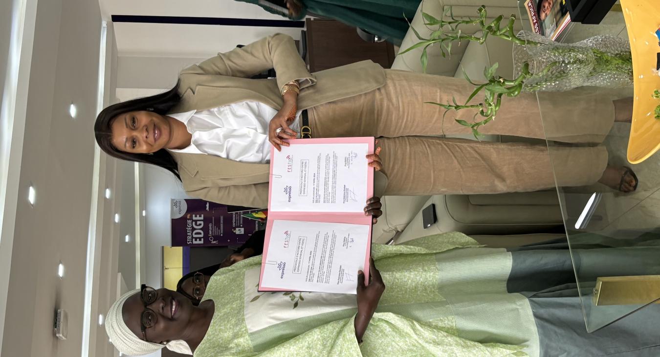 Revivre en image la Signature de partenariat entre FESTIC et EXPRESSO SÉNÉGAL