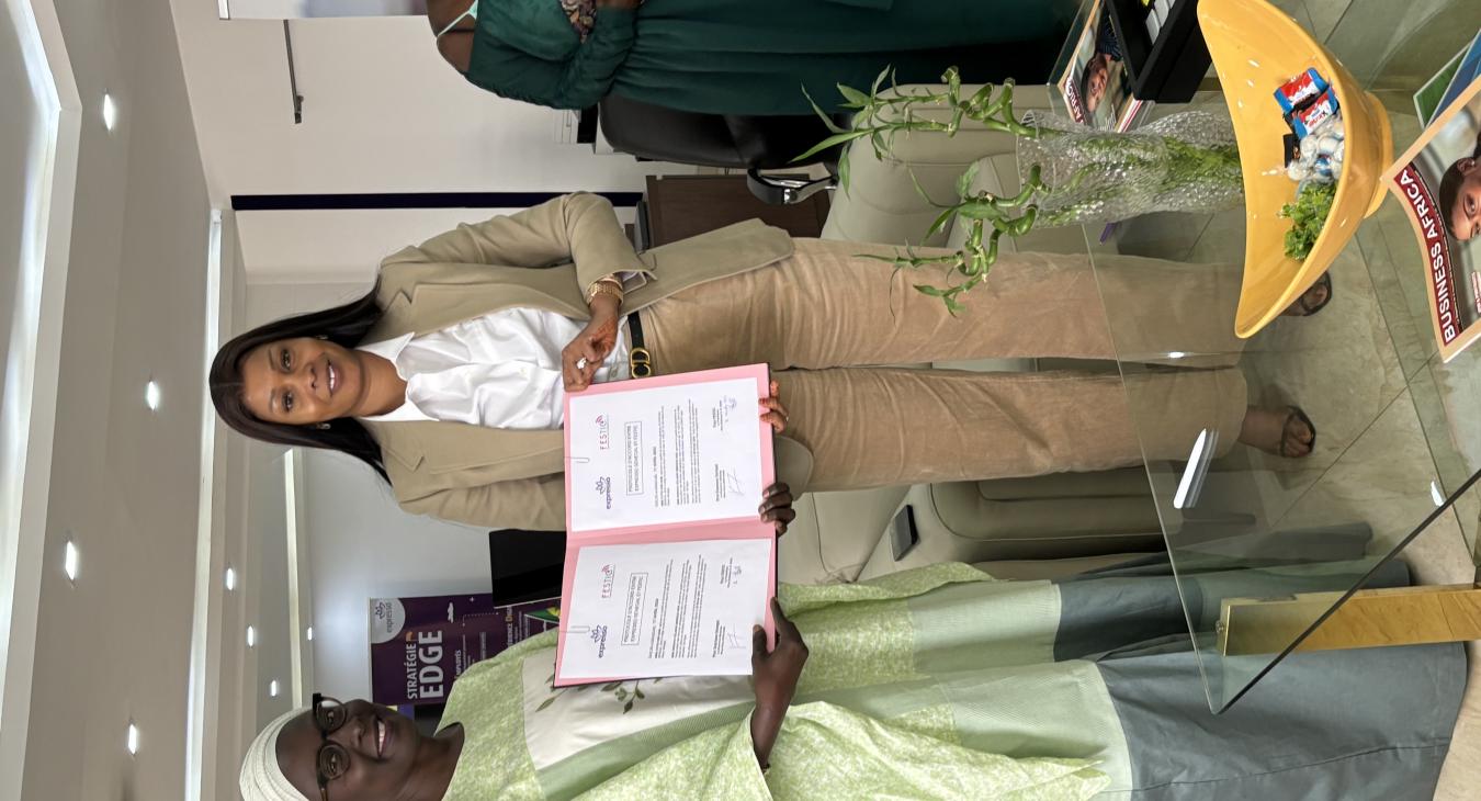 Revivre en image la Signature de partenariat entre FESTIC et EXPRESSO SÉNÉGAL