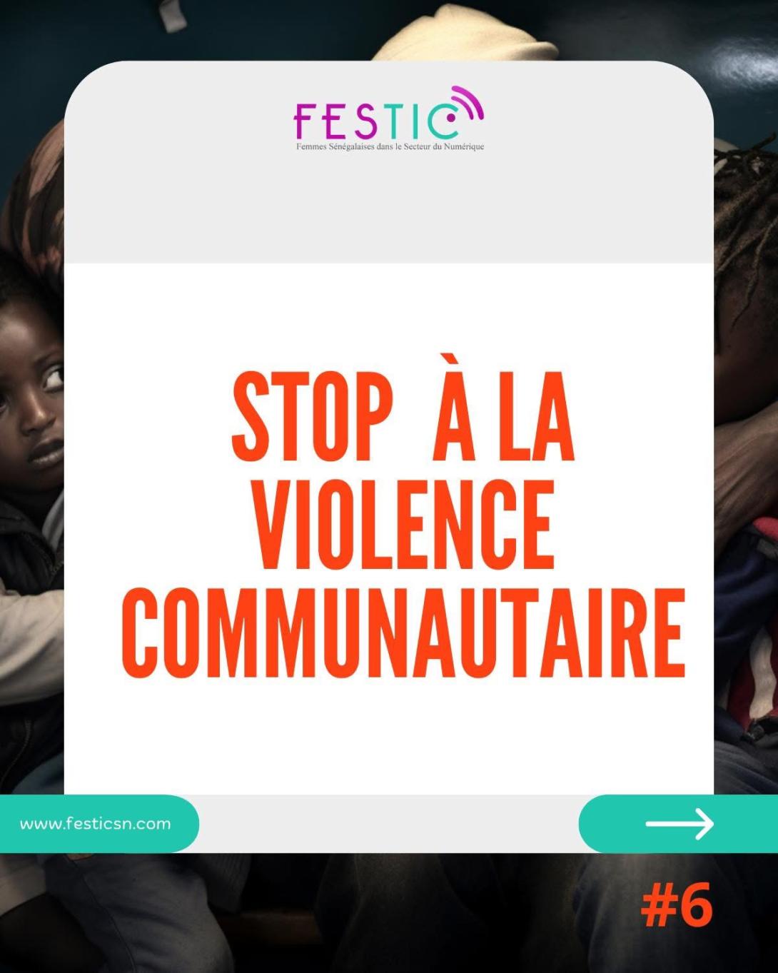 Stop à la violence communautaire : Ensemble, bâtissons la paix