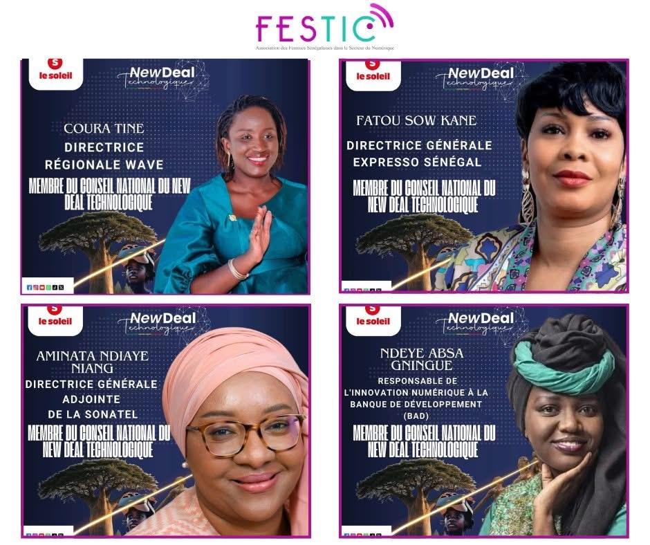 Les Femmes du Numérique à l’Honneur : FESTIC Célèbre Ses Leaders du New Deal Technologique 