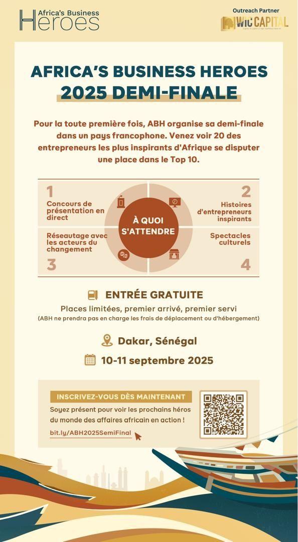 Africa’s Business Heroes 2025 arrive à Dakar !